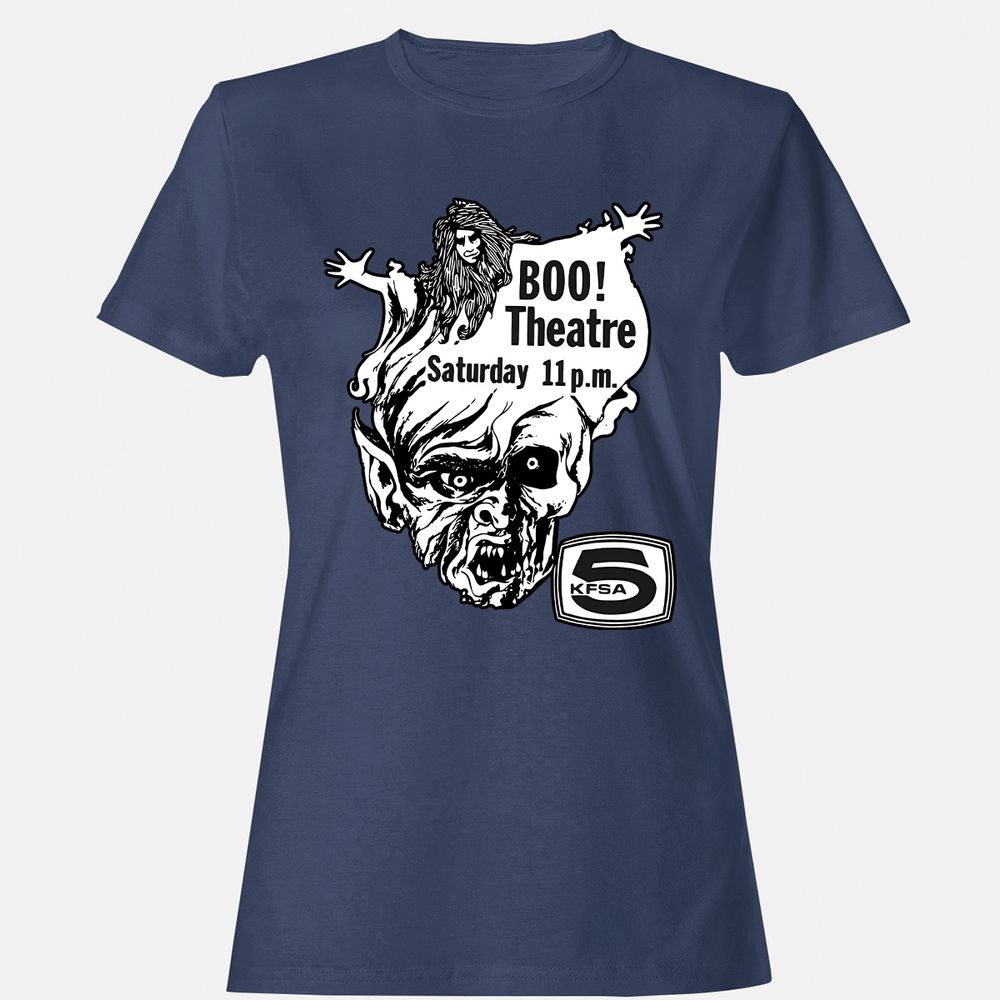 Women's T-Shirt - K5X9P1D4 - Navy - 10