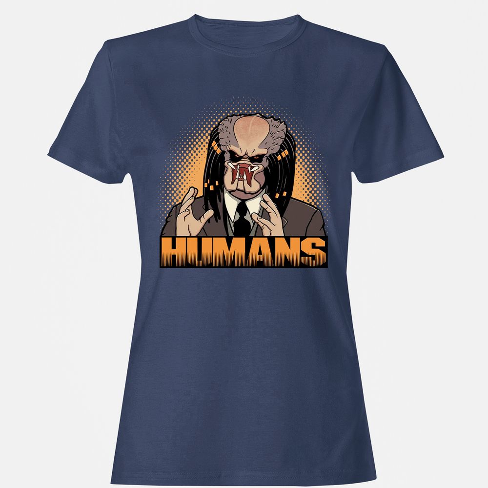 Women's T-Shirt - AH1QQJLC - Navy - 10