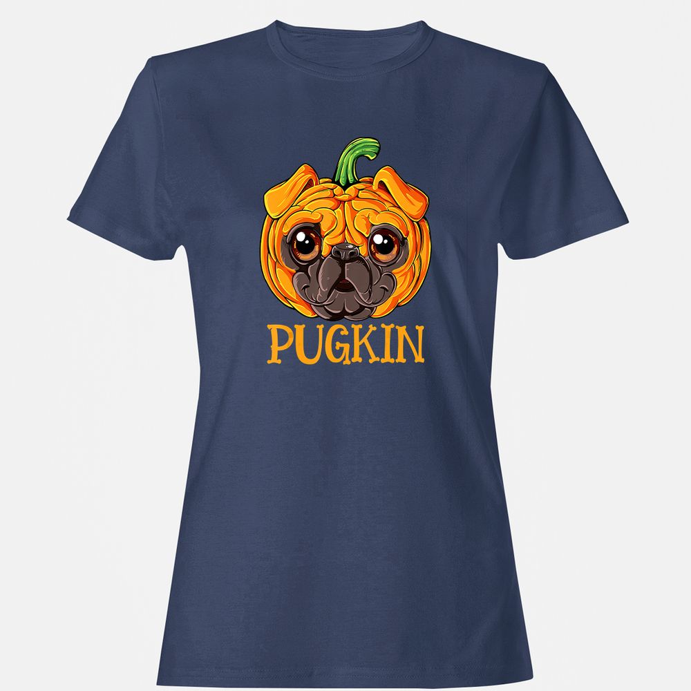 Women's T-Shirt - 4ZWB11SK - Navy - 10