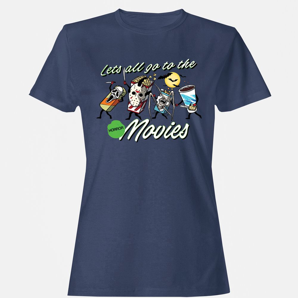 Women's T-Shirt - 6VQD63YN - Navy - 10