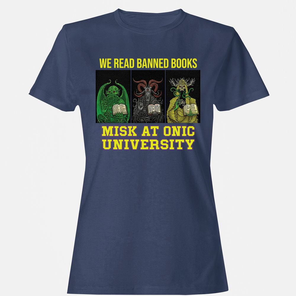 Women's T-Shirt - 7B7LVVWL - Navy - 10