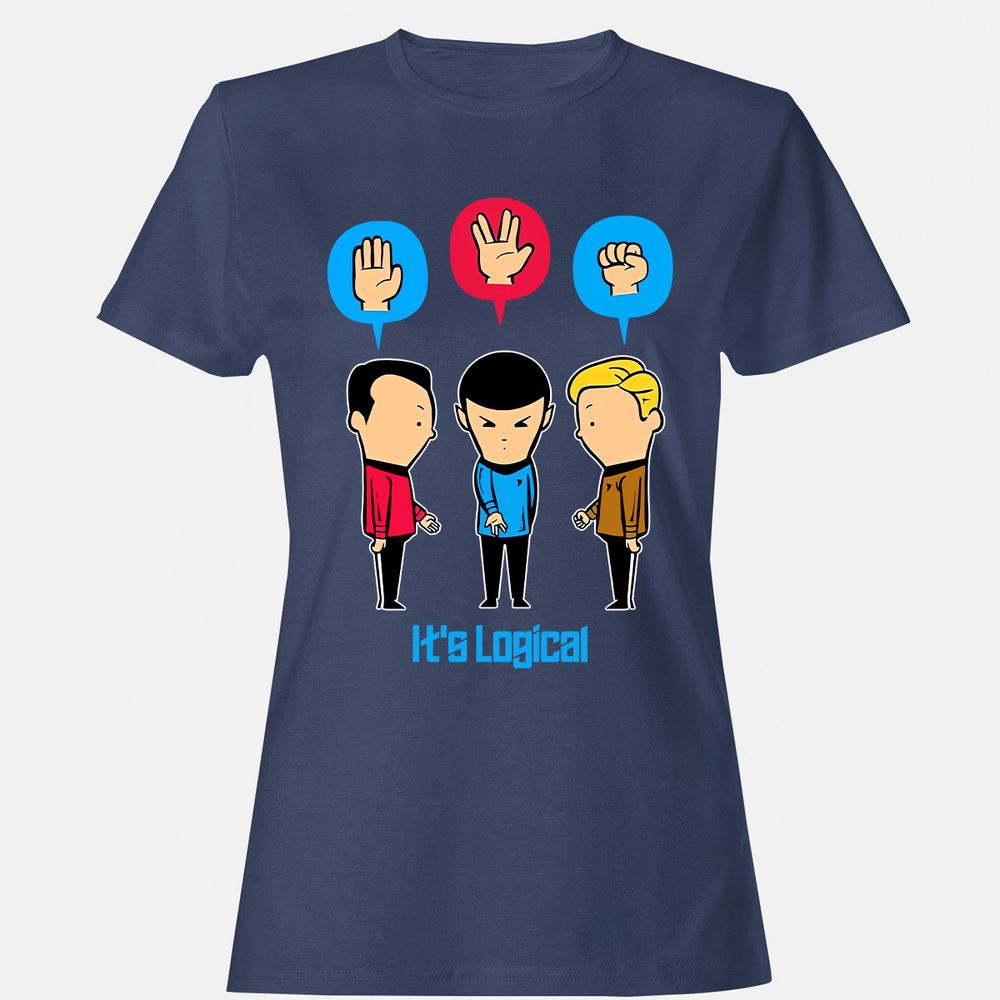 It is Logical - Navy - 10