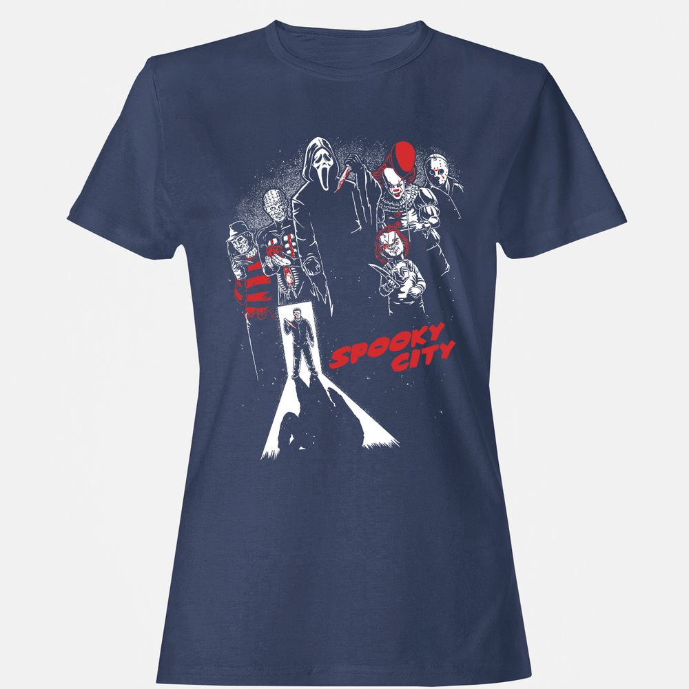 Women's T-Shirt - YQGWQA9P - Navy - 10