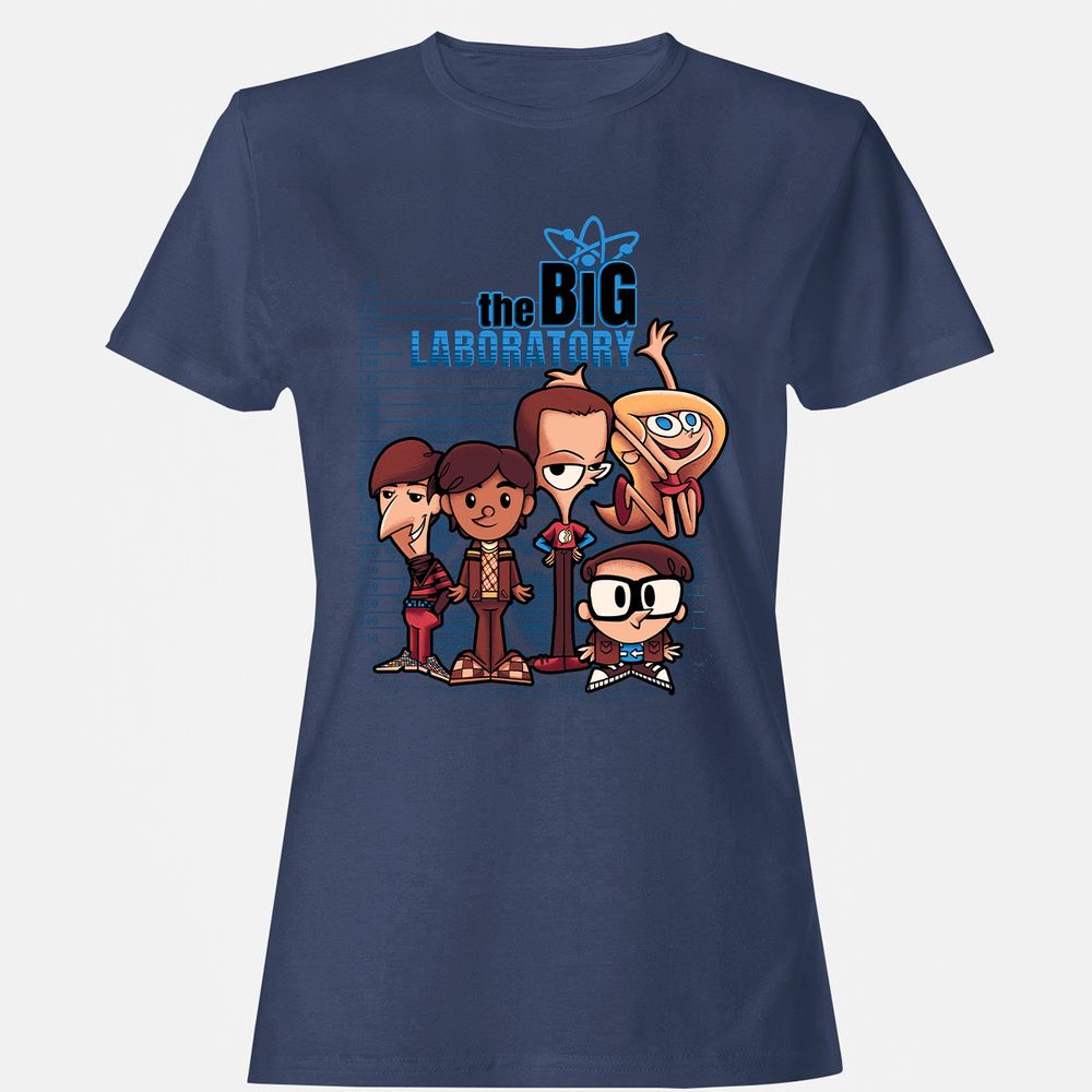 Women's T-Shirt - L51ZWC4Q - Navy - 10