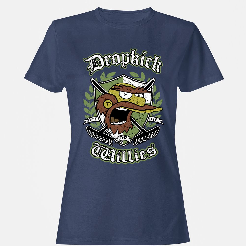 Women's T-Shirt - JQ9ZSDL5 - Navy - 10