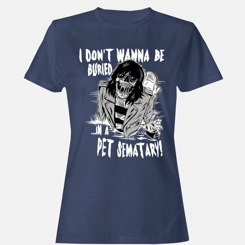 Women's T-Shirt - DWWN3XFA - Navy - 10