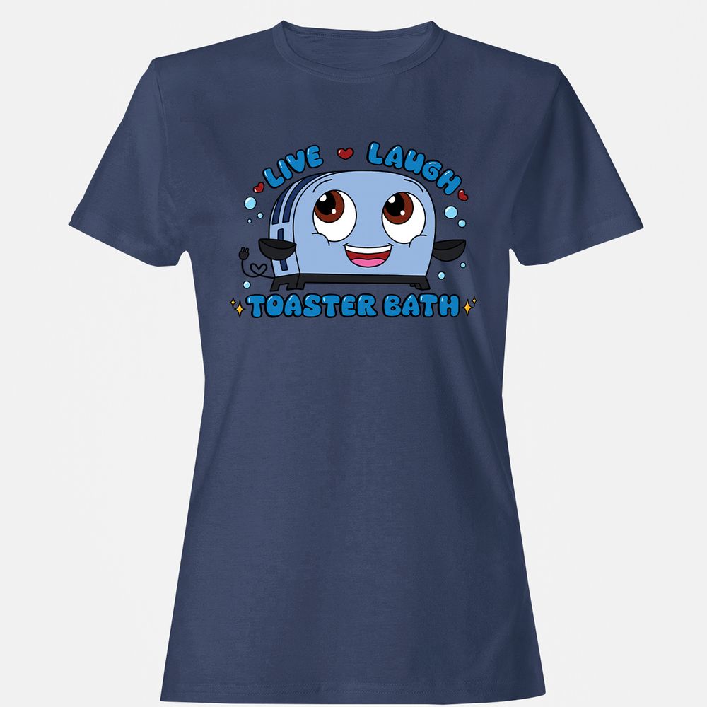 Women's T-Shirt - JVFED5D3 - Navy - 10