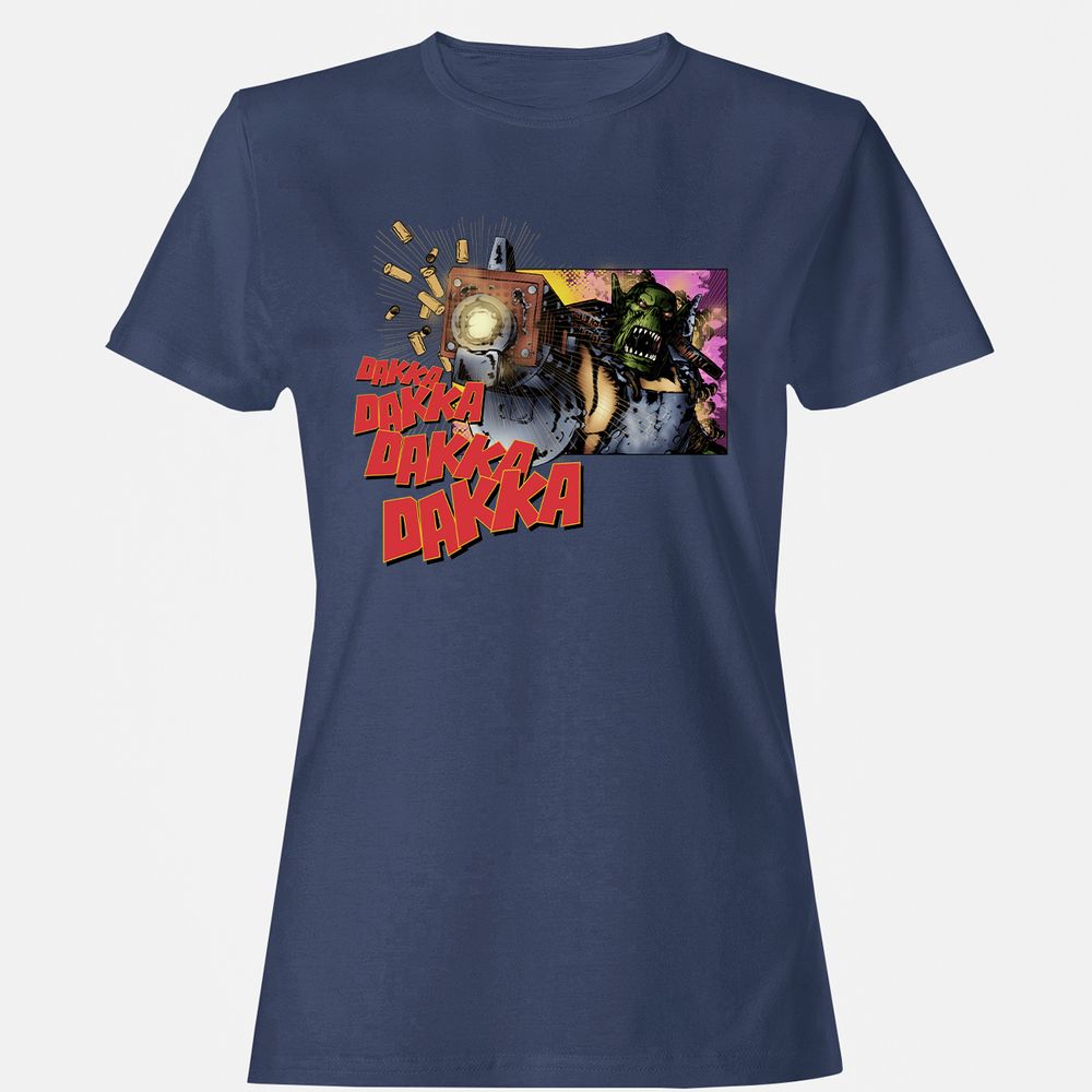 Women's T-Shirt - 66ARFYQS - Navy - 10