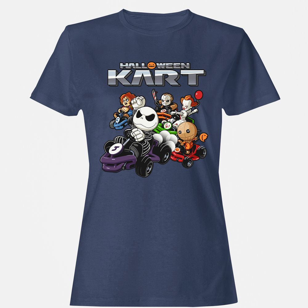 Women's T-Shirt - CJB1FUBK - Navy - 10