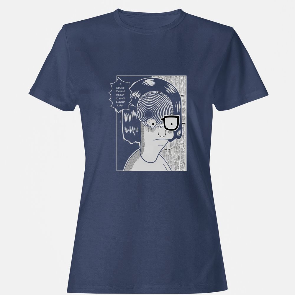 Women's T-Shirt - B1WZY522 - Navy - 10