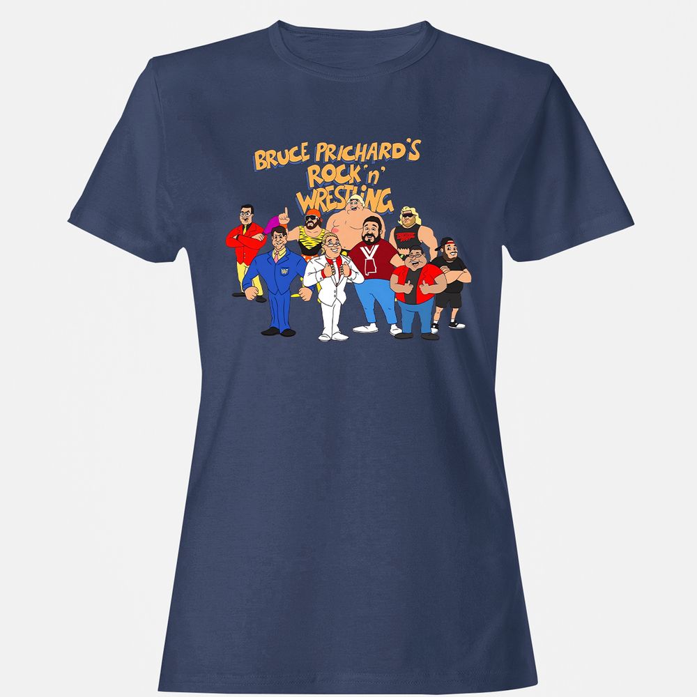 Women's T-Shirt - DJZ5Q7UR - Navy - 10