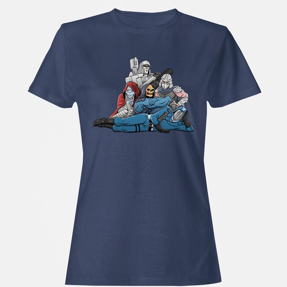 Women's T-Shirt - JQWYUVRR - Navy - 10