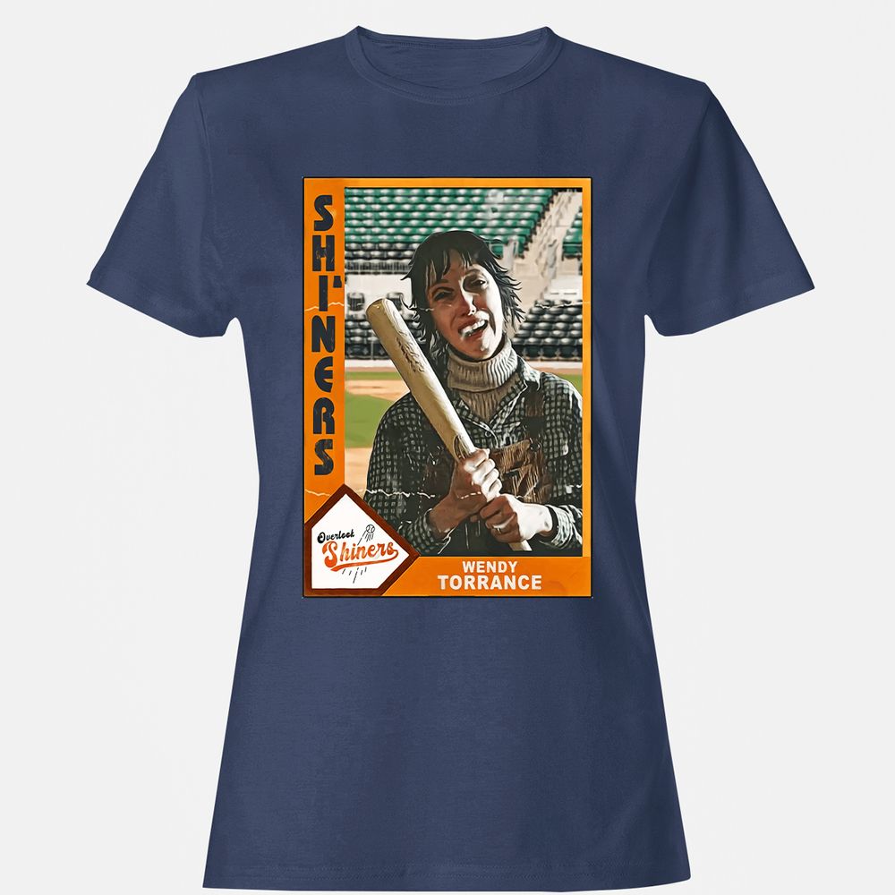 Women's T-Shirt - B51XQXM5 - Navy - 10