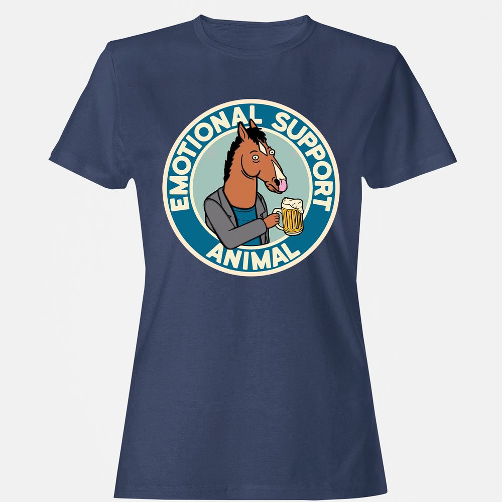 Women's T-Shirt - MJ9G92MG - Navy - 10