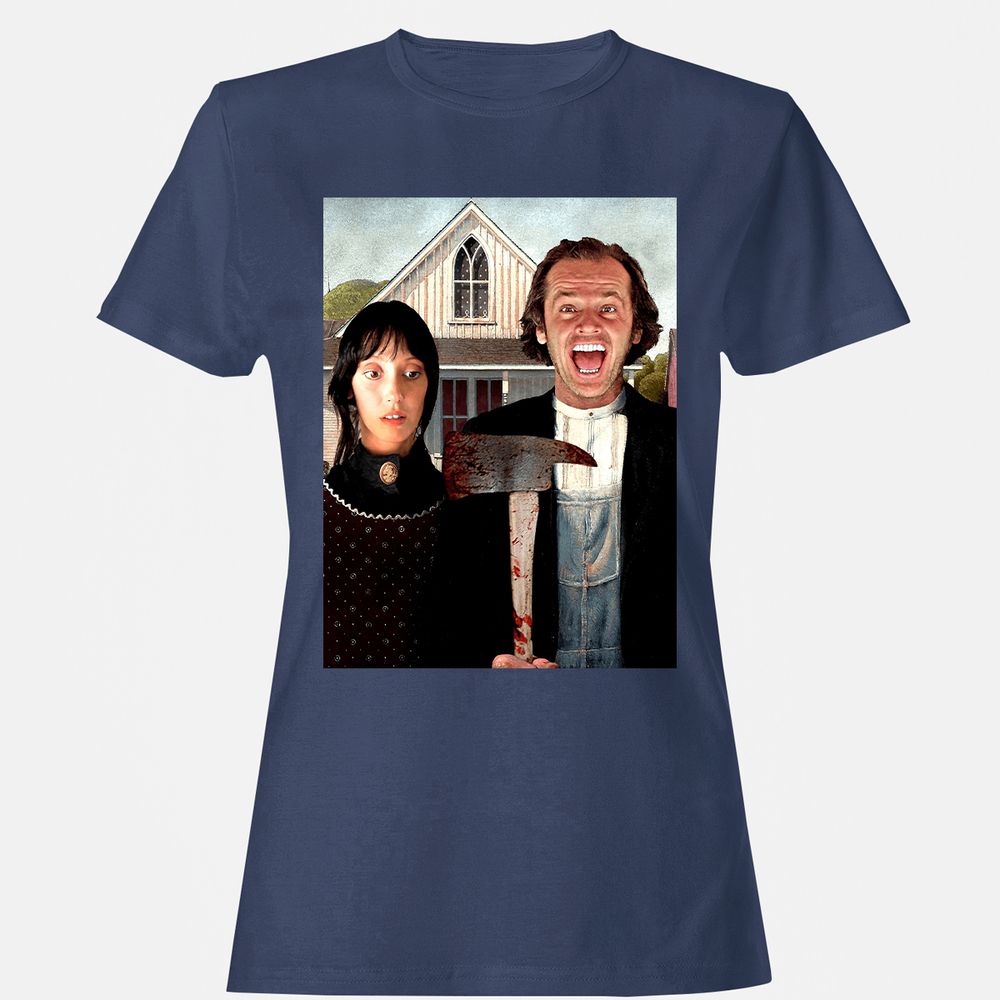 Women's T-Shirt - KU4Q56XE - Navy - 10
