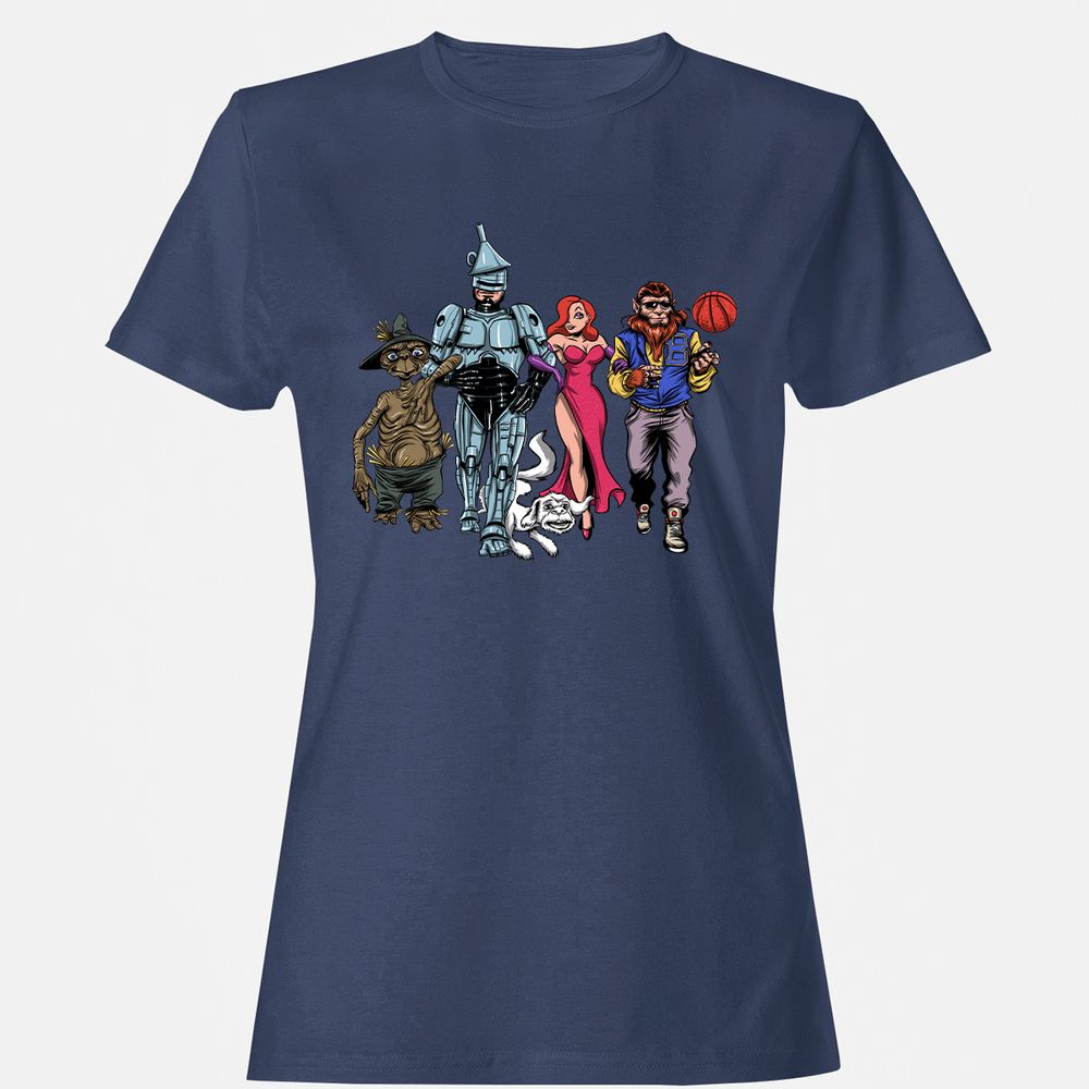 Women's T-Shirt - 6HS9C8U5 - Navy - 10