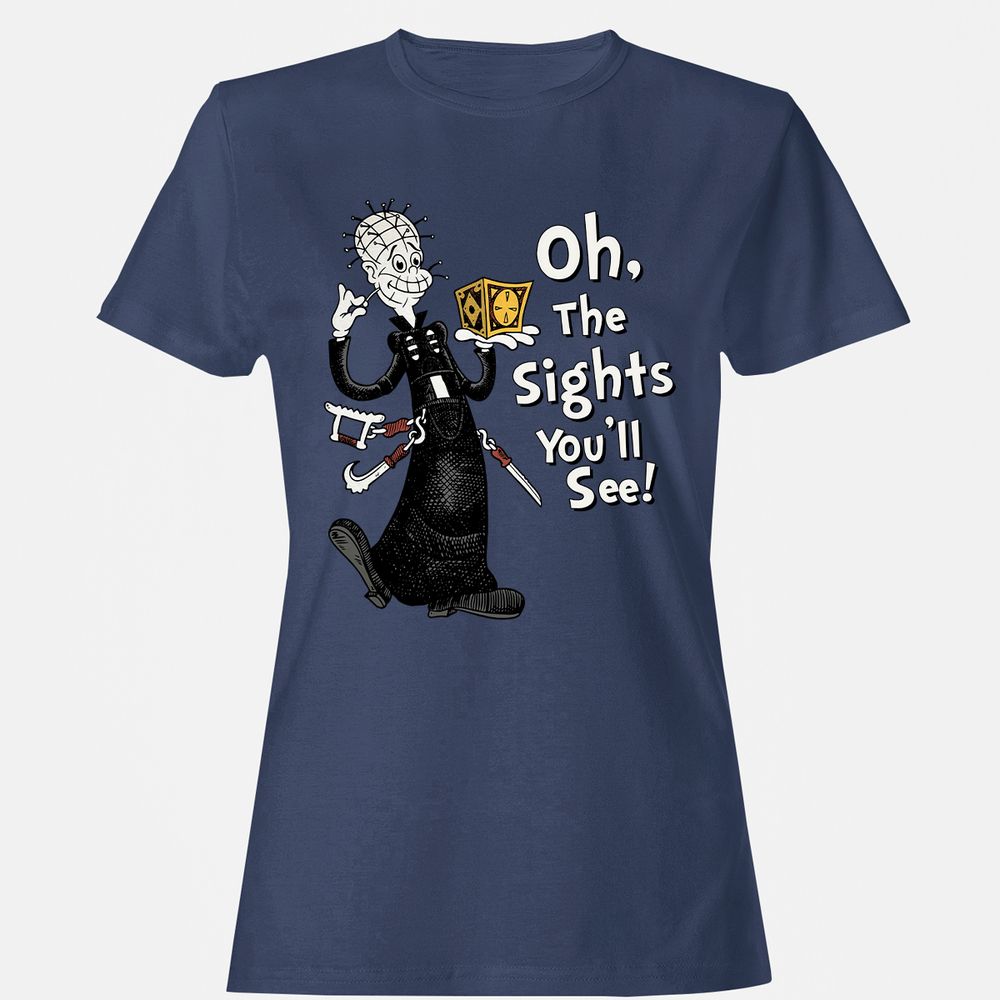 Women's T-Shirt - LGBYVNDS - Navy - 10