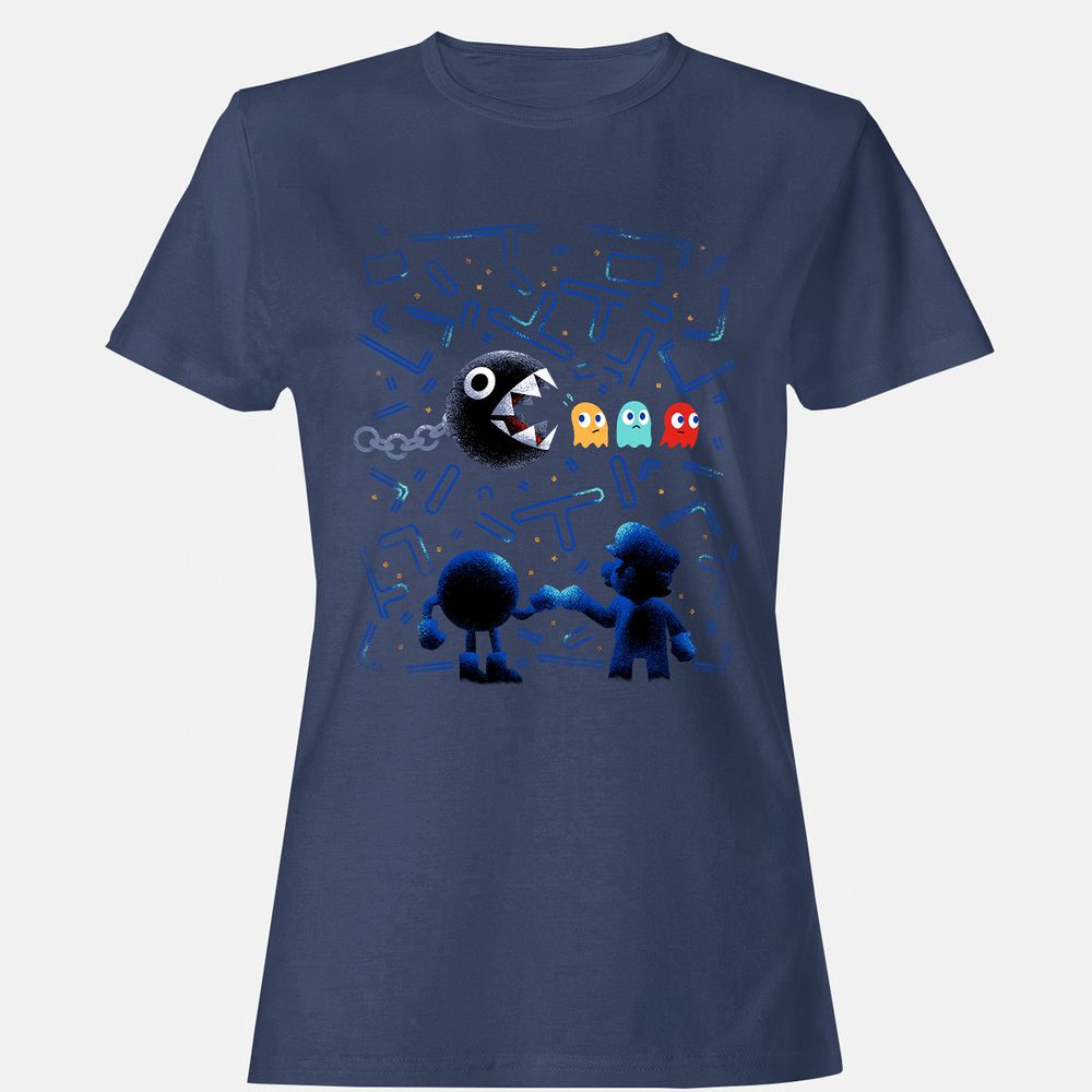 Women's T-Shirt - W1PSVKFV - Navy - 10