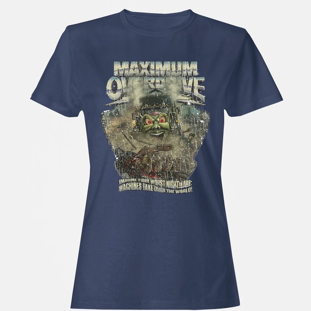 Women's T-Shirt - 9LKHMJFH - Navy - 10