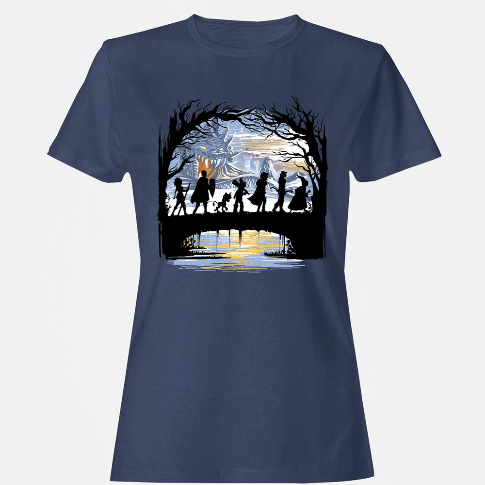 Women's T-Shirt - FYBWY9HJ - Navy - 10