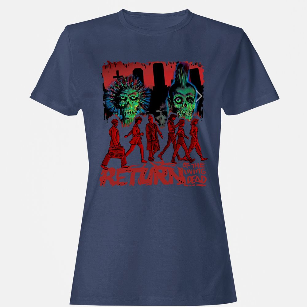 Women's T-Shirt - 4DPEBQVB - Navy - 10