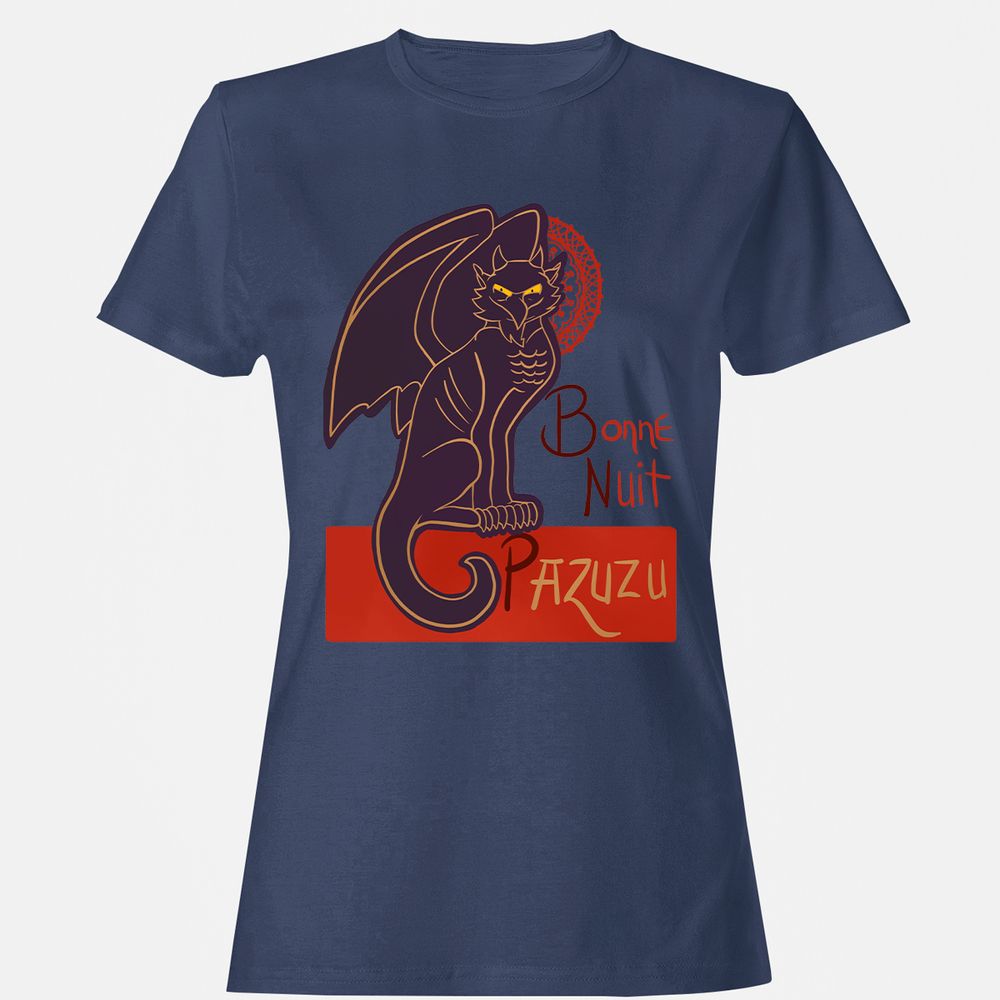 Women's T-Shirt - FJK94KBV - Navy - 10