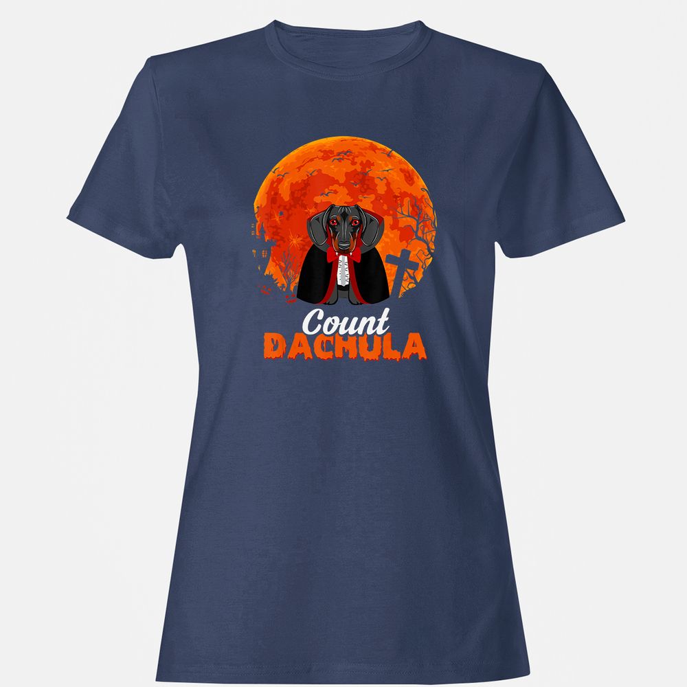 Women's T-Shirt - UFXZJDSA - Navy - 10