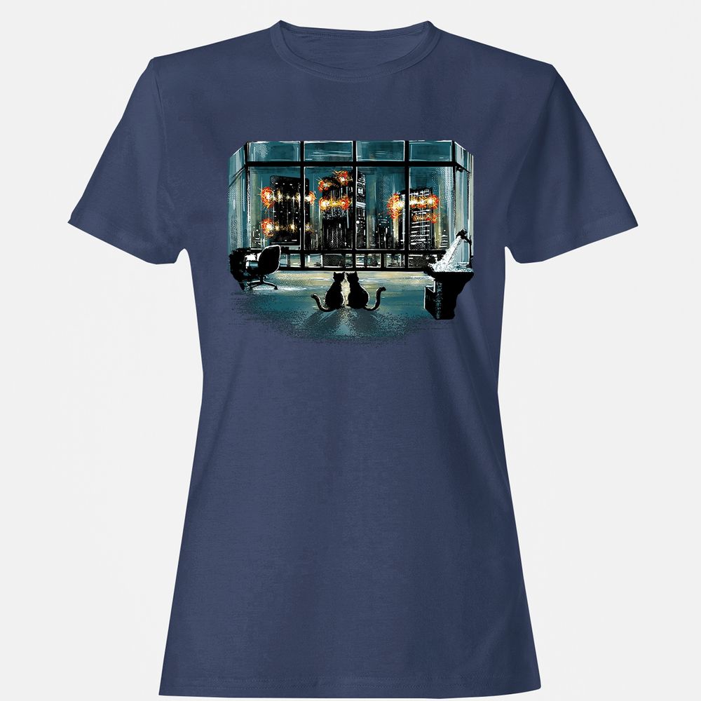 Women's T-Shirt - G2ZS3R69 - Navy - 10