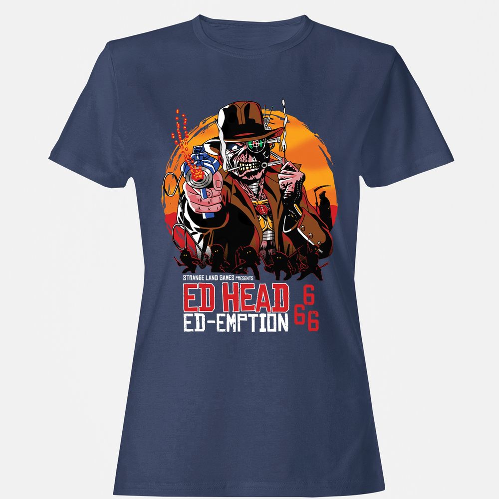 Women's T-Shirt - AQEPKF6W - Navy - 10