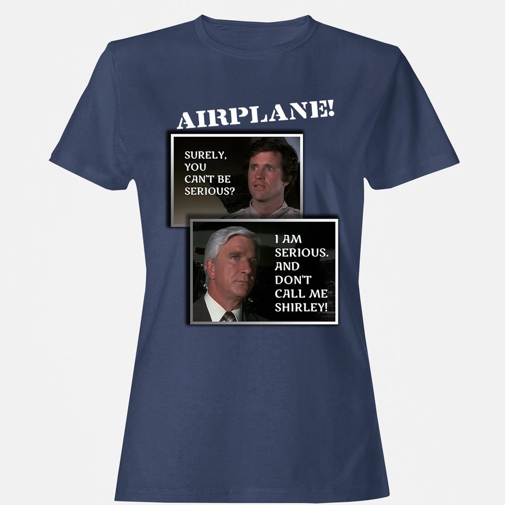 Don't Call Me Shirley - Navy - 10