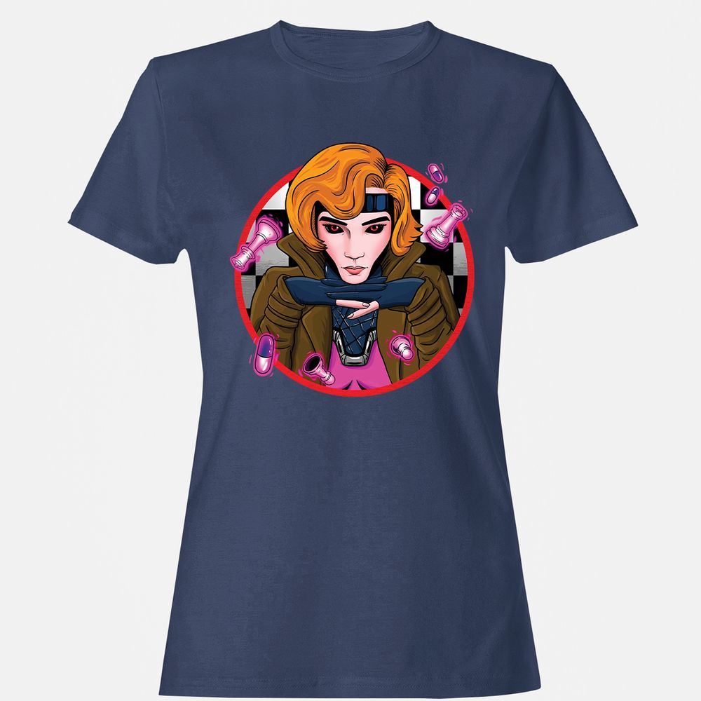 Women's T-Shirt - GT8ZLRMH - Navy - 10