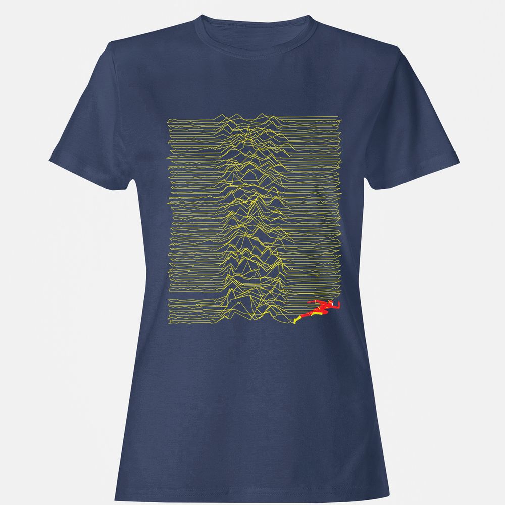 Women's T-Shirt - ELH61VSE - Navy - 10