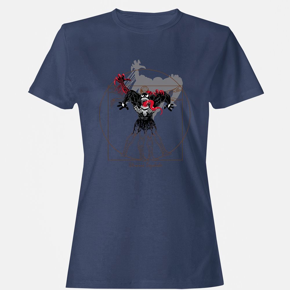 Women's T-Shirt - 44ETBYC1 - Navy - 10