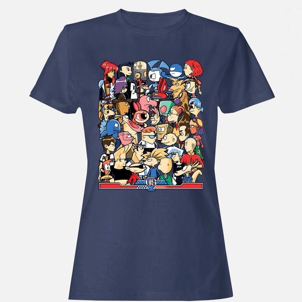 Women's T-Shirt - 6L75HCNC - Navy - 10