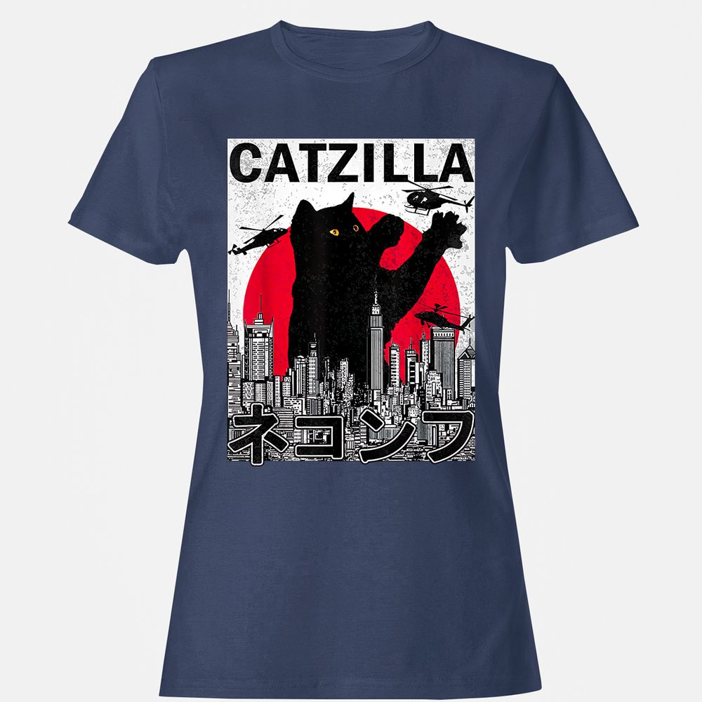 Women's T-Shirt - PWGCWEYZ - Navy - 10