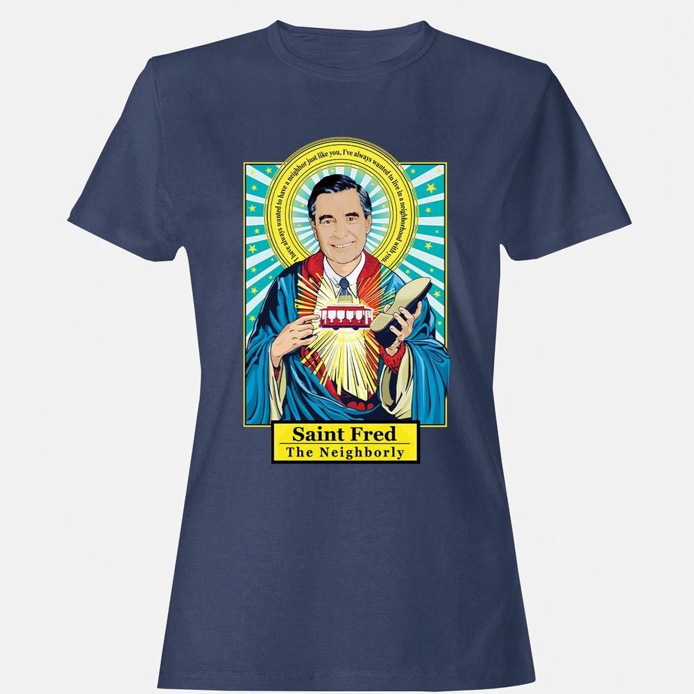 Women's T-Shirt - RC74YN8V - Navy - 10