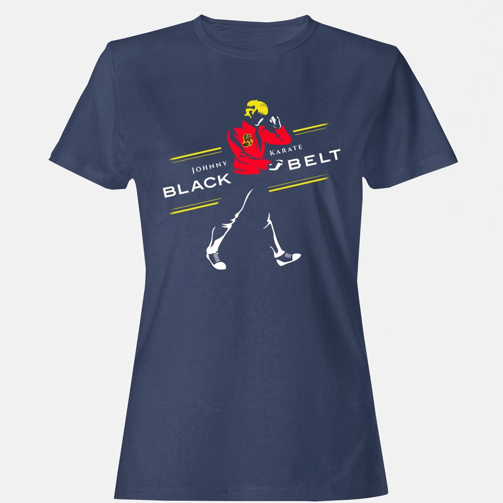 Women's T-Shirt - EVCRVCGQ - Navy - 10