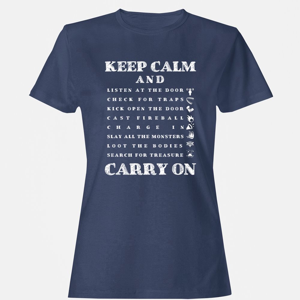 Women's T-Shirt - ZK1RTQLH - Navy - 10
