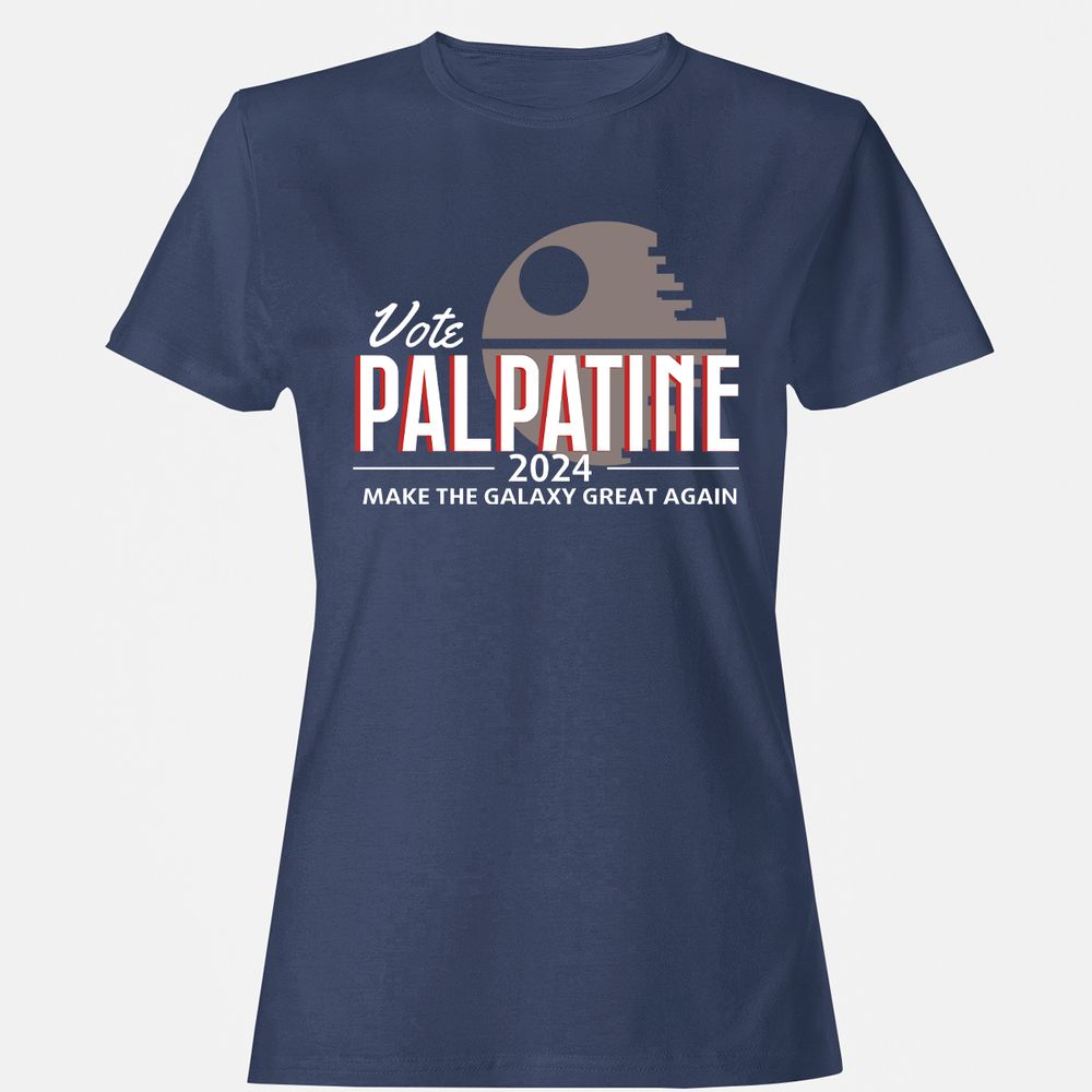 Women's T-Shirt - HXEMFD9U - Navy - 10