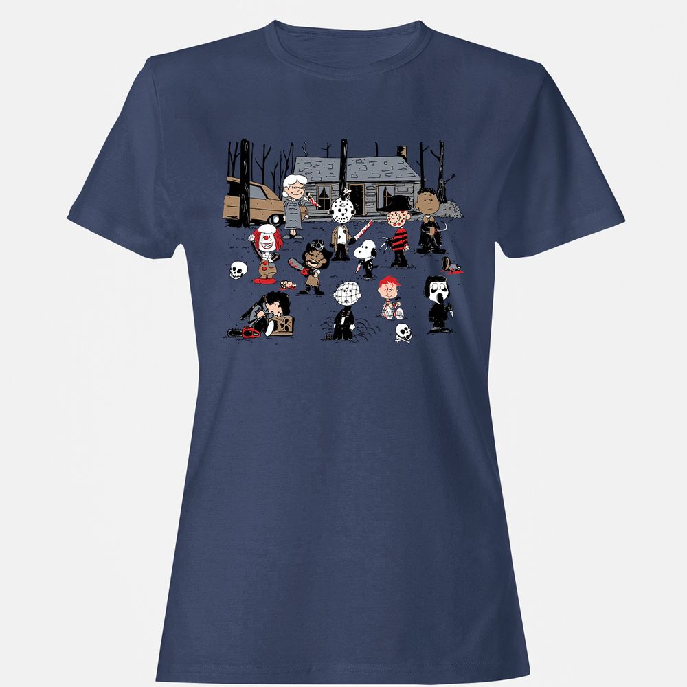 Women's T-Shirt - KWWFV36V - Navy - 10