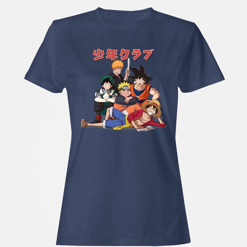 Women's T-Shirt - PYK22QNT - Navy - 10