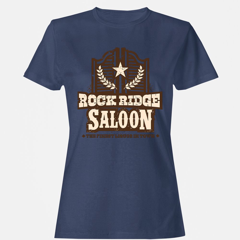 Women's T-Shirt - P73RLU73 - Navy - 10