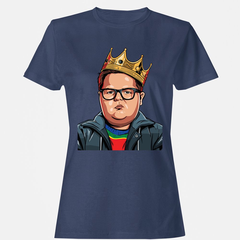Women's T-Shirt - LUNKJDBP - Navy - 10