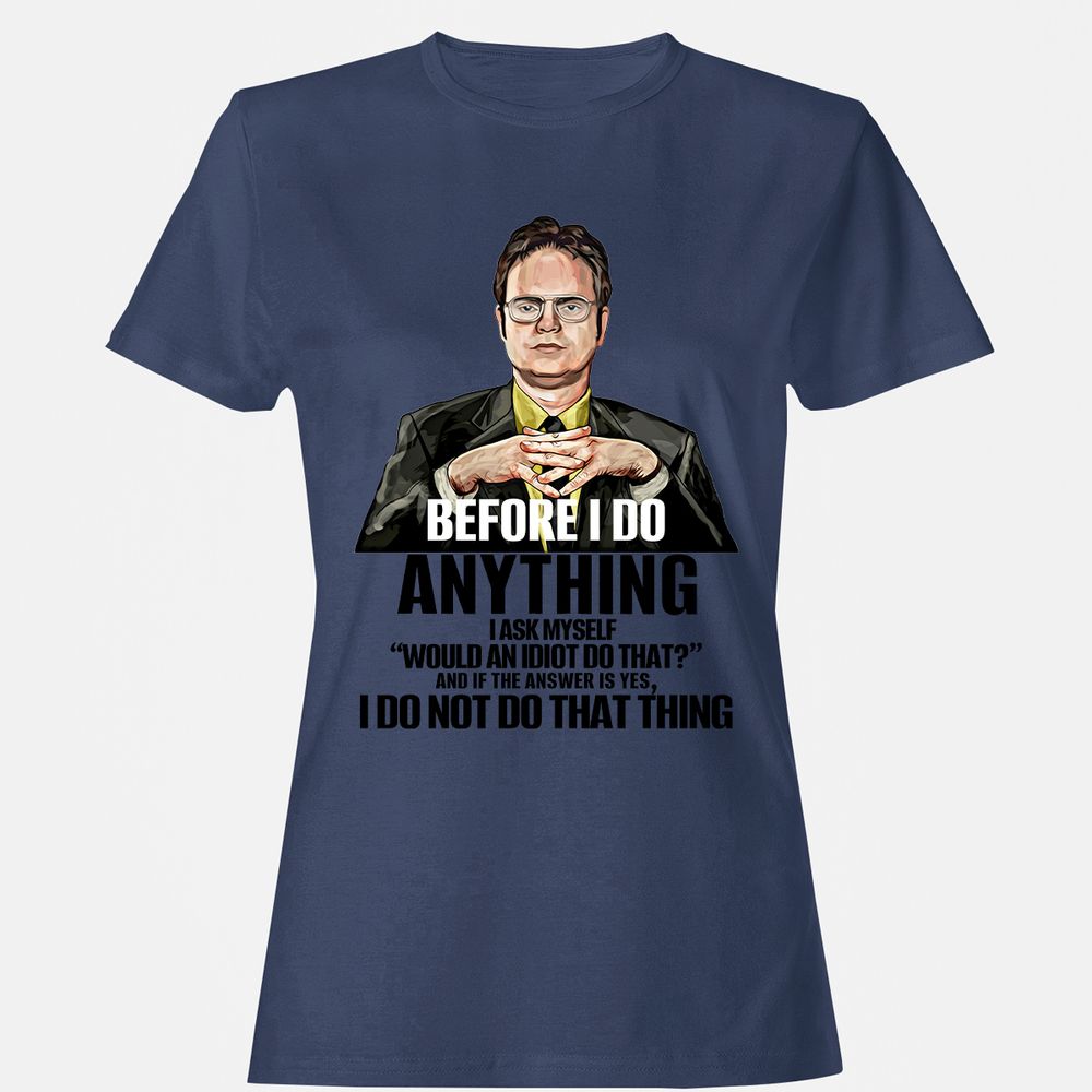 Women's T-Shirt - 9QF7QXL4 - Navy - 10