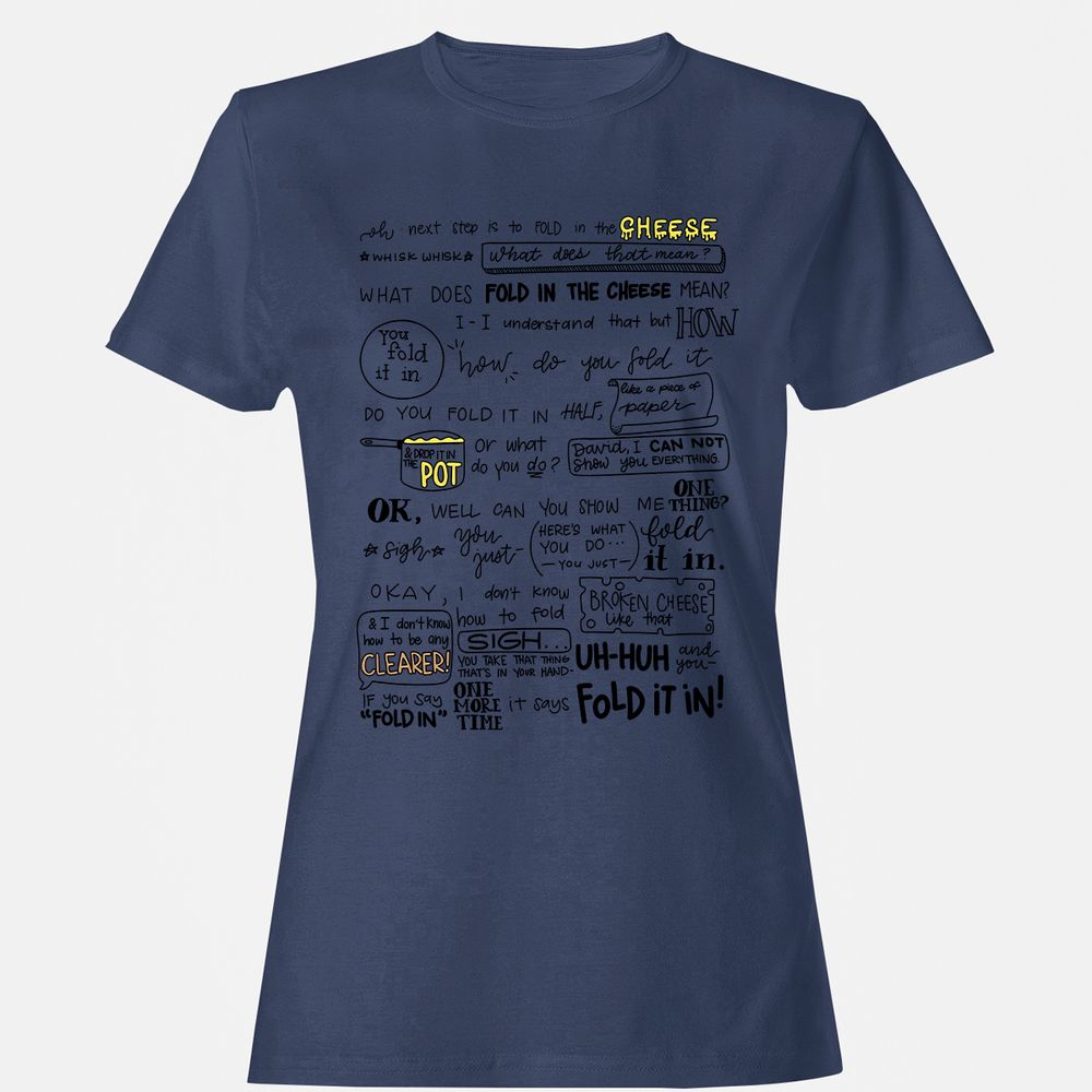 Women's T-Shirt - YB2RGPM1 - Navy - 10