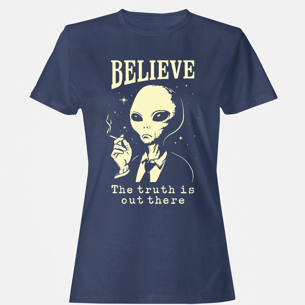 Women's T-Shirt - NWUS1WN6 - Navy - 10