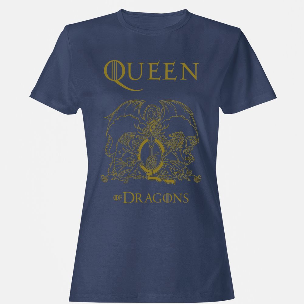 Women's T-Shirt - 4H6W5MJR - Navy - 10