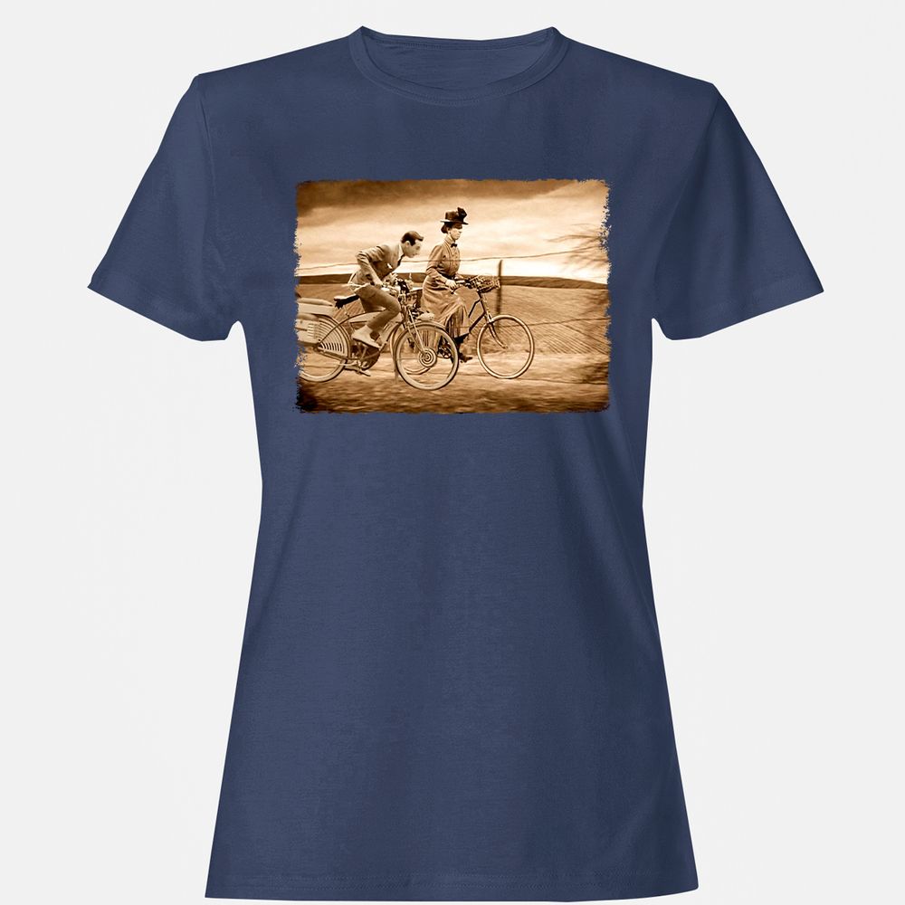 Women's T-Shirt - HNZY67J7 - Navy - 10