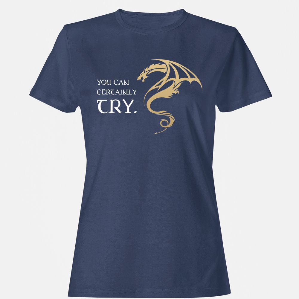 Women's T-Shirt - P614EYN8 - Navy - 10