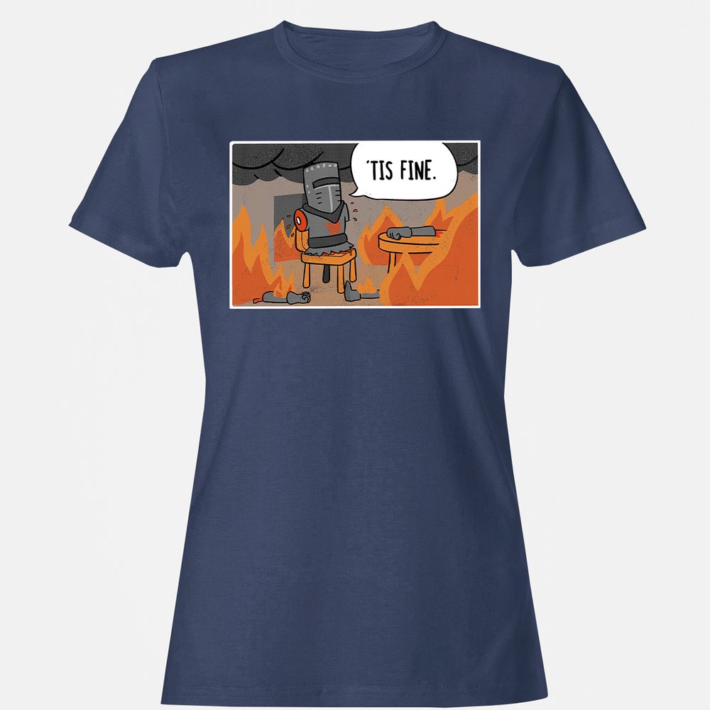 Women's T-Shirt - 4Z1QF4W5 - Navy - 10